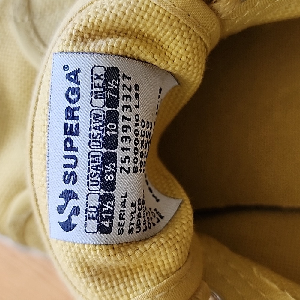 Superga size 10 women's shoe - Picture 4 of 5
